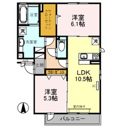 セント コリーヌ　E棟の物件間取画像